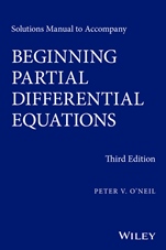 Solutions Manual to Accompany Beginning Partial Differential Equations - ISBN 9781118630099