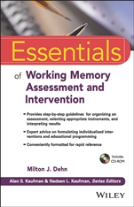 Essentials of Working Memory Assessment and Intervention - ISBN 9781118638132