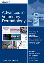 Advances in Veterinary Dermatology, Volume 7: Proceedings of the Seventh World Congress of Veterinary Dermatology, Vancouver, Canada, July 24 – 28, 2012 - ISBN 9781118644874