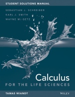 Student Solutions Manual to accompany Calculus for Life Sciences, 1e - ISBN 9781118645598