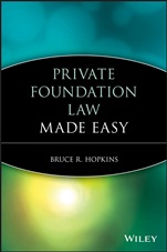 Private Foundation Law Made Easy - ISBN 9781118653371