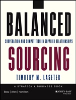 Balanced Sourcing: Cooperation and Competition in Supplier Relationships - ISBN 9781118694879