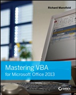 Mastering VBA for Microsoft Office 2013 - ISBN 9781118695128