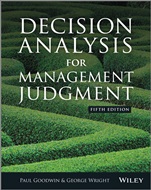 Decision Analysis for Management Judgment - ISBN 9781118740736