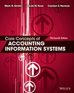 Core Concepts of Accounting Information Systems - ISBN 9781118742938