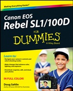 Canon EOS Rebel SL1/100D For Dummies - ISBN 9781118753675