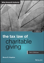 The Tax Law of Charitable Giving - ISBN 9781118768037