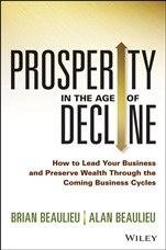 Prosperity in The Age of Decline: How to Lead Your Business and Preserve Wealth Through the Coming Business Cycles - ISBN 9781118809891