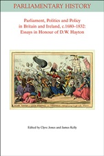 Parliament, Politics and Policy in Britain and Ireland, c.1680 – 1832: Essays in Honour of D.W. Hayton - ISBN 9781118813546