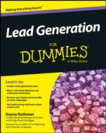 Lead Generation For Dummies - ISBN 9781118816172