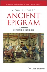 A Companion to Ancient Epigram - ISBN 9781118841723