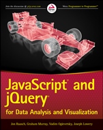 JavaScript and jQuery for Data Analysis and Visualization - ISBN 9781118847060