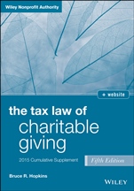 Charitable Giving 2015 Supplement - ISBN 9781118874004