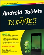 Android Tablets For Dummies - ISBN 9781118874011