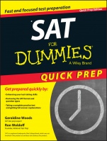 SAT For Dummies 2015 Quick Prep - ISBN 9781118911570
