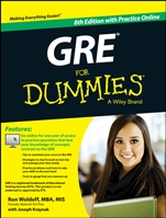 GRE For Dummies: with Online Practice Tests - ISBN 9781118911648