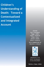 Childrens Understanding of Death: Toward a Contextualized and Integrated Account - ISBN 9781118913918