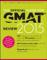 The Official Guide for GMAT Review 2015 with Online Question Bank and Exclusive Video - ISBN 9781118914090