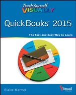 Teach Yourself VISUALLY QuickBooks 2015 - ISBN 9781118915202
