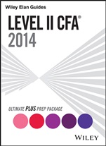 Wiley Elan Guides Level II CFA Ultimate Plus Prep Package - ISBN 9781118920725