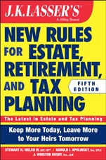 JK Lassers New Rules for Estate, Retirement, and Tax Planning - ISBN 9781118929995