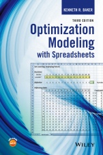 Optimization Modeling with Spreadsheets - ISBN 9781118937693