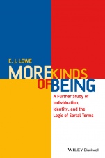 More Kinds of Being: A Further Study of Individuation, Identity, and the Logic of Sortal Terms - ISBN 9781118963869