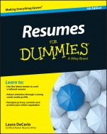 Resumes For Dummies - ISBN 9781118982600