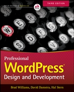 Professional WordPress: Design and Development - ISBN 9781118987247
