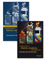 Fundamentals of Matrix Analysis with Applications Set - ISBN 9781118995419