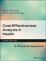 Cost–Effectiveness Analysis in Health: A Practical Approach - ISBN 9781119011262