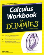 Calculus Workbook For Dummies - ISBN 9781119013921