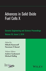 Advances in Solid Oxide Fuel Cells X, Volume 35, Issue 3 - ISBN 9781119040200