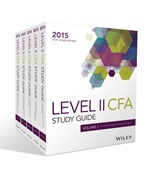 Wiley Study Guide for 2015 Level II CFA Exam: Complete Set - ISBN 9781119045915