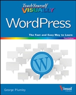 Teach Yourself VISUALLY WordPress - ISBN 9781119047759