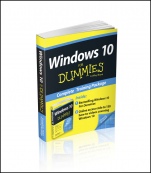 Windows 10 For Dummies Book + Online Videos Bundle - ISBN 9781119049326