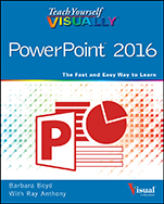 Teach Yourself VISUALLY PowerPoint 2016 - ISBN 9781119074700
