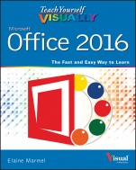 Teach Yourself VISUALLY Office 2016 - ISBN 9781119074779