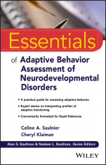 Essentials of Adaptive Behavior Assessment of Neurodevelopmental Disorders - ISBN 9781119075455