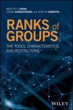 Ranks of Groups: The Tools, Characteristics, and Restrictions - ISBN 9781119080275