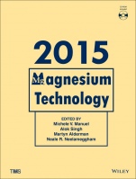Magnesium Technology 2015 - ISBN 9781119082439