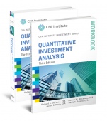 Quantitative Investment Analysis, 3e Book and Workbook Set - ISBN 9781119135104