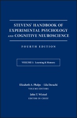 Stevens Handbook of Experimental Psychology and Cognitive Neuroscience: Learning and Memory - ISBN 9781119170013
