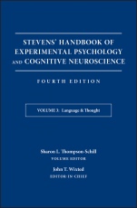 Stevens Handbook of Experimental Psychology and Cognitive Neuroscience: Language and Thought - ISBN 9781119170693