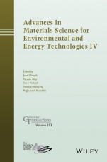 Advances in Materials Science for Environmental and Energy Technologies IV - ISBN 9781119190257