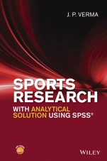 Sports Research with Analytical Solution using SPSS - ISBN 9781119206712