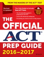 The Official ACT Prep Guide, 2016 – 2017 - ISBN 9781119225416