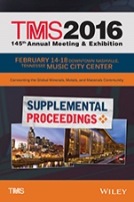 TMS 2016 Supplemental Proceedings: 145th Annual Meeting and Exhibition - ISBN 9781119225836