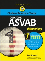 2016 / 2017 ASVAB For Dummies with Online Practice - ISBN 9781119239208