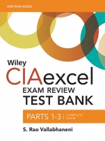 Wiley CIAexcel Exam Review 2018 Test Bank: Complete Set - ISBN 9781119242185
